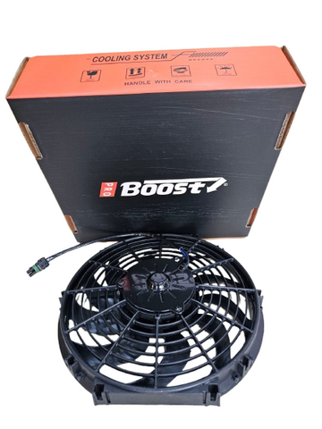 BJ 15832-BOOST FAN 12" CURVE BLADE 80W UNIVERSAL FAN