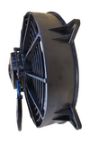 BJ 15827-BOOST FAN 12.00" High Performance Puller Fan with Straight Blades, 12V