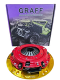 BJ 15866-GRAFF RST TWIN DISC CLUTCH 800-HP 97-15 GM LS/NISSAN ENGINE 6-SPEED