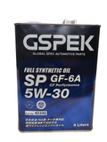 BJ 01376-GSPEK 5W30 Full Synthetic Engine Oil