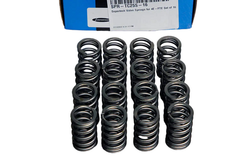 BJ 01381-Supertech 55lb Single Valve Springs Set of 16 for Toyota 4A-GE 4AGE 16V