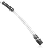 BJ 02149-BOOST Fuel Filler Jug Hose, 14 Inch Transparent Filler Hoses Spout Replacement for 3/5/5.5 Gallon Gas Cans, Professional Racing Fuel Jug Hose