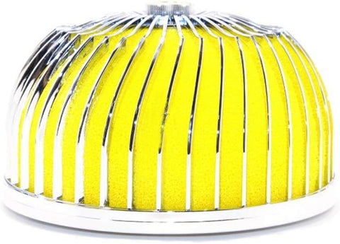 BJ 15911-BOOST Air Intake Air Filter Universal Large Size Yellow 100mm 4"