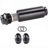 BJ 15971-AN10 Inline 44mm Fuel Filter High Flow 100 Micron Cleanable Billet