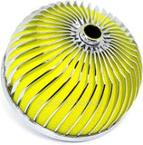 BJ 15911-BOOST Air Intake Air Filter Universal Large Size Yellow 100mm 4"