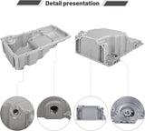 BJ 15968-LS Swap Retrofit Aluminum Oil Pan Conversion Kit Compatible with LS1 LS2 LS3 A/G/F-Body Chevy 4.8L 5.3L 6.0L 6.2L Engines