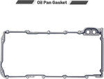 BJ 15968-LS Swap Retrofit Aluminum Oil Pan Conversion Kit Compatible with LS1 LS2 LS3 A/G/F-Body Chevy 4.8L 5.3L 6.0L 6.2L Engines