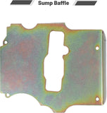 BJ 15968-LS Swap Retrofit Aluminum Oil Pan Conversion Kit Compatible with LS1 LS2 LS3 A/G/F-Body Chevy 4.8L 5.3L 6.0L 6.2L Engines