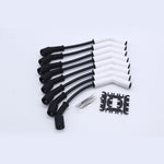 BJ 15923-Ls Terminals 135° Ceramic Boot Spark Plug Wires Set