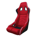 BJ 43049-BOOST SEATS Sport Seat D1 - Red c/w U08 Universal Slider &amp; L Shape Panel