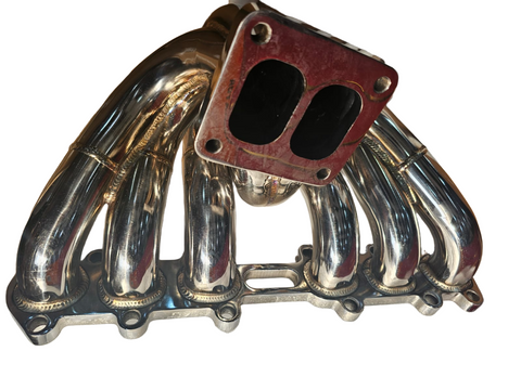 BJ 23144-TURBO MANIFOLD STAINLESS T4 FOR TOYOTA SUPRA 1JZGTE 3MM