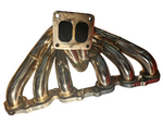 BJ 23143-TURBO MANIFOLD STAINLESS T4 FOR TOYOTA SUPRA 1JZGE 3MM
