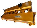 BJ 15946-SPEEDWORKS TOYOTA 2JZ-GTE VVTI SINGLE PIECE BILLET VALVE COVER GOLD
