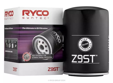 BJ 01366-Z9ST Ryco SynTec Oil Filter Toyota Land Cruiser 1FZFE, 3F-FE, 2F, 3F