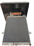 -BOOST NISSAN VTC TB48 PERFORMANCE ALUMINIUM RADIATOR for Mercedes Fan frame