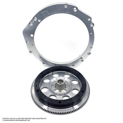 BJ 38049-DomiWorks Engineering AB Toyota 1GR-FE to BMW 8HP 45/50/70/75 N57 B58 B57 Adapter Kit