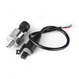 BJ 14765-0-150 PSI Pressure Sensor Oil Fuel Water Pressure Transducer Stainless Steel Pressure Sender Gauge DC 5V 1/8 inch NPT Thread