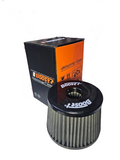 BJ 16217-BOOST AIR FILTER HEIGHT 110mm,Top 125mm,Inlet 105mm BLACK