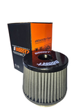 BJ 16217-BOOST AIR FILTER HEIGHT 110mm,Top 125mm,Inlet 105mm BLACK