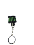 BJ 16220-GN-BOOST Car Air Filter Keychain GREEN