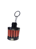 BJ 16220-RD-BOOST Car Air Filter Keychain RED