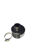 BJ 16218-BK- BOOST Vent/ Breather Air Filter BLACK 18mm