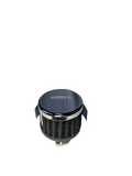 BJ 16218-BK- BOOST Vent/ Breather Air Filter BLACK 18mm