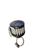 BJ 16218-CH- BOOST Vent/ Breather Air Filter Chrome 18mm