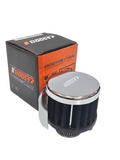 BJ 16219-BK- BOOST Vent/ Breather Air Filter BLACK 15mm