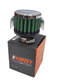 BJ 16219-GN- BOOST Vent/ Breather Air Filter GREEN 15mm