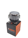 BJ 16219-CH- BOOST Vent/ Breather Air Filter Chrome 15mm