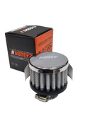 BJ 16219-CH- BOOST Vent/ Breather Air Filter Chrome 15mm