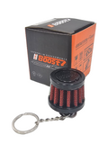 BJ 16220-RD-BOOST Car Air Filter Keychain RED