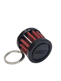 BJ 16220-RD-BOOST Car Air Filter Keychain RED