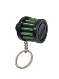 BJ 16220-GN-BOOST Car Air Filter Keychain GREEN