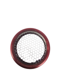 BJ 16233-RD-TURBOTECHS Billet Turbo Guard Red 3 inch