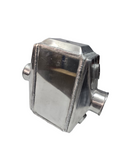 BJ 16245-BOOST High Performance Aluminum Water to Air Turbo Intercooler, 270x115x150mm Long Flow, 3"