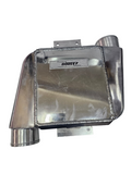 BJ 16248-BOOST High Performance Aluminum Water to Air Turbo Intercooler, 255X115X225mm Long Flow, 3.5"