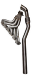 BJ 02069-Exhaust Headers  For Nissan TB48-6 in 1 - Stainless Steel with DownPipe