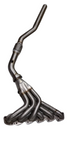 BJ 02069-Exhaust Headers  For Nissan TB48-6 in 1 - Stainless Steel with DownPipe