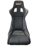 BJ 43050-BOOST SEATS Sport Seat D1 - Black c/w U08 Universal Slider & L Shape Panel