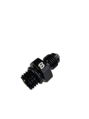 BJ 15724-BOOST 4AN AN4 M12*1.5 OIL/FUEL LINE HOSE END/GAUGE MALE/FEMALE UNION FITTING ADAPTOR