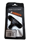 BJ 15770-BOOST T FITTING AN6-8X8 Tee Adapter Fitting - Aluminum