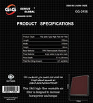BJ 15803-GG-2456-G&GAIR FILTER NISSAN PATROL 5.6 V8 2012- INFINITI QX80 Z62 7/15-