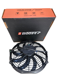 BJ 15821-BOOST FAN 13" Low Profile Puller Fan with Curve Blades, 12V