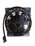 BJ 15813-BOOST FAN 6" Slim Electric Radiator 12 V 80W Cooling Fan Push or Pull Car Modified Accessory with Mounting Kit