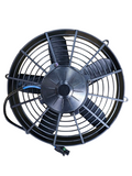 BJ 15828-BOOST FAN 12.00" High Performance Pusher Fan with Straight Blades, 12V