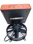 BJ 15828-BOOST FAN 12.00" High Performance Pusher Fan with Straight Blades, 12V