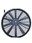 BJ 15825-BOOST FAN 16" Medium Profile Puller Fan with Straight Blades, 12V