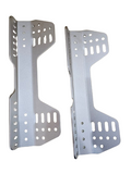 BJ 15811-BOOST MOUNTING FRAMES FOR SEATS WITH SIDE MOUNTING LATERAL SUPPORT SILVER